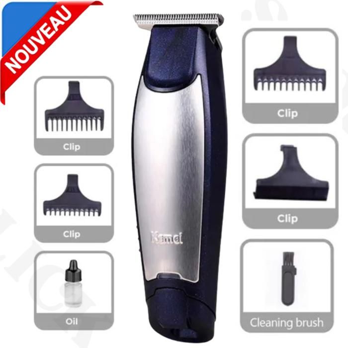Super Tondeuse 3 in 1 Rechargeable Tondeuse Rasoir Enfant Homme Femme KM5021 USB