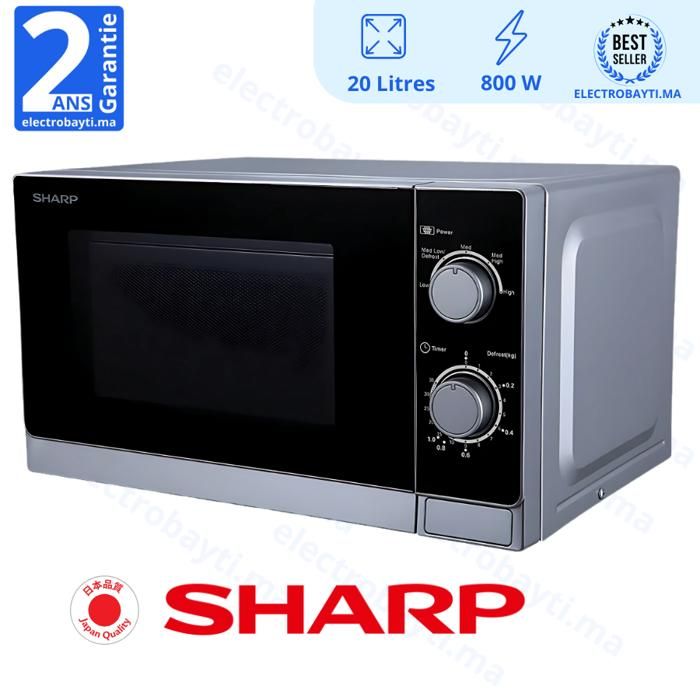 Micro-Ondes - 20L - 800W - Manuel fonction décongélation