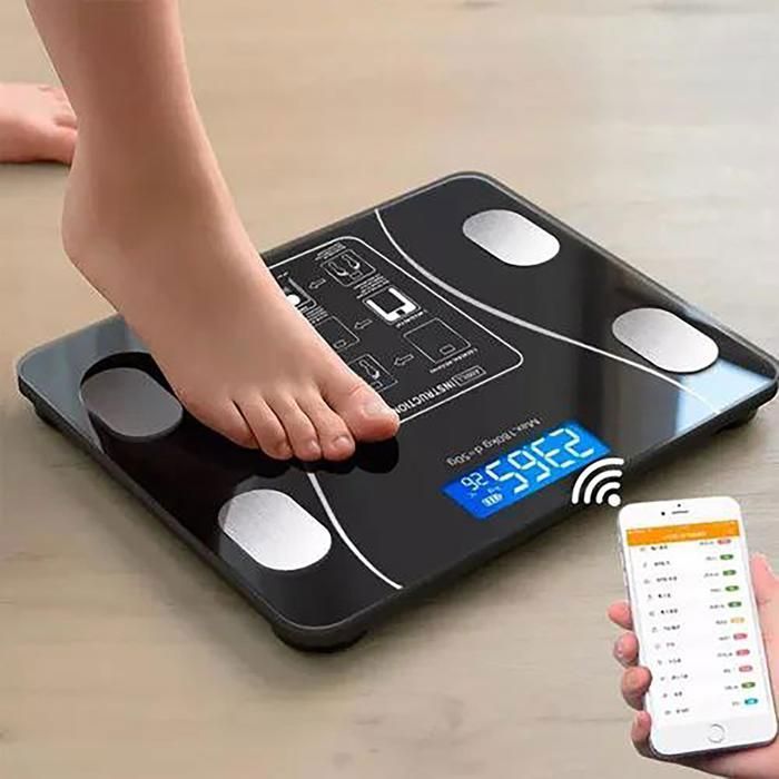 Balance De Poids Intelligente Avec Mesures Précises Et Connectivité Bluetooth, Supporter Des poids jusqu'à 180 kg