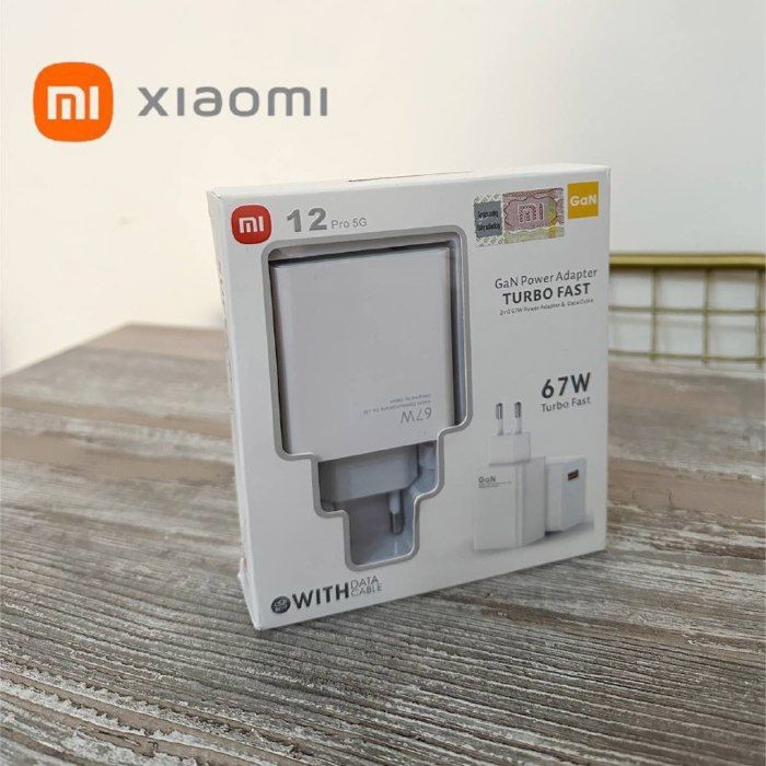Xiaomi M-09 chargeur charge rapide 67W adapteur+cable USB/Type-C