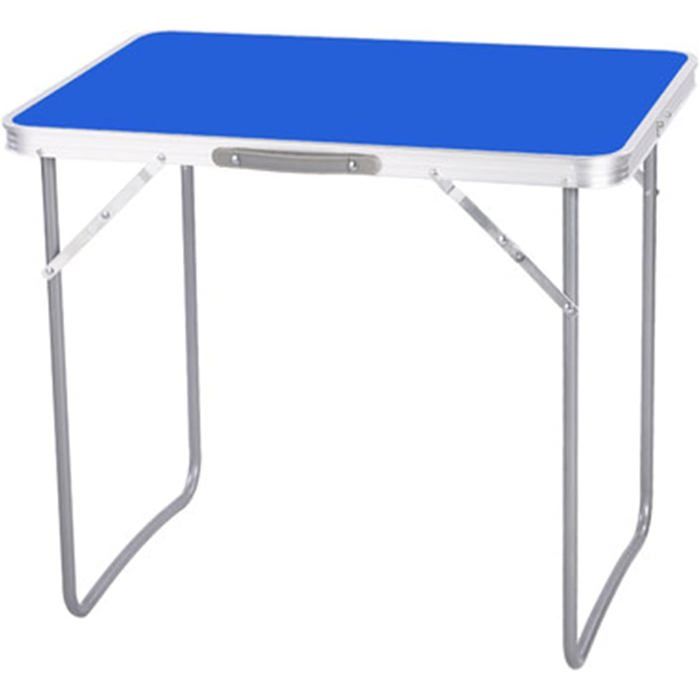 Table pliante d'extérieur - 60x80cm - Inox