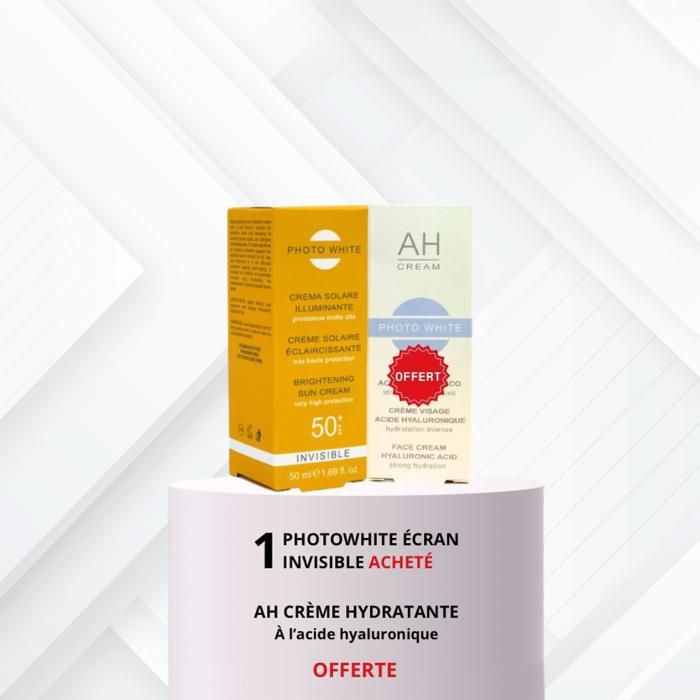 Crème solaire - Photo White - Ecran Invisible - SPF 50+ - 50 ml - Hypoallergénique