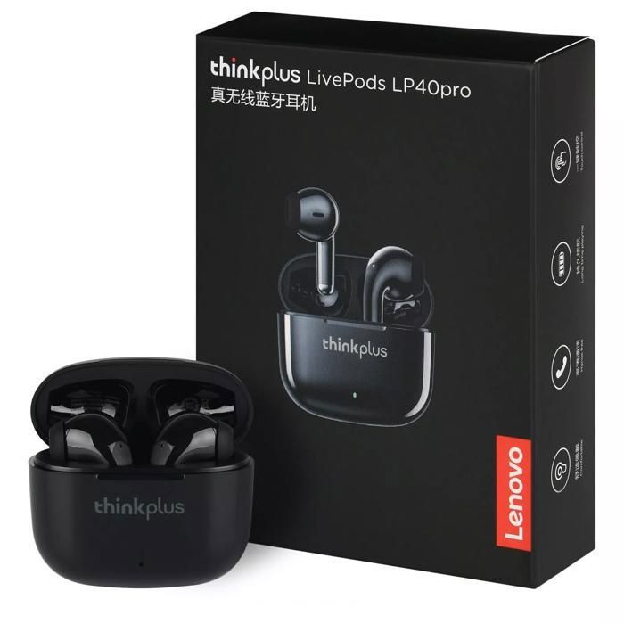 Lenovo Thinkplus LivePods LP40 Pro TWS Wireless Earphones