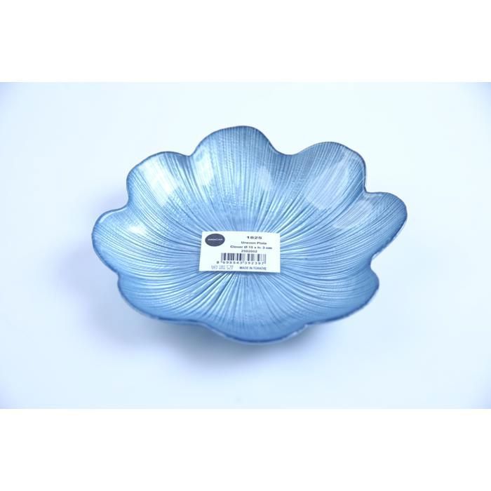 Assiette plate 15 cm Ardacam 1825 fleur bleu