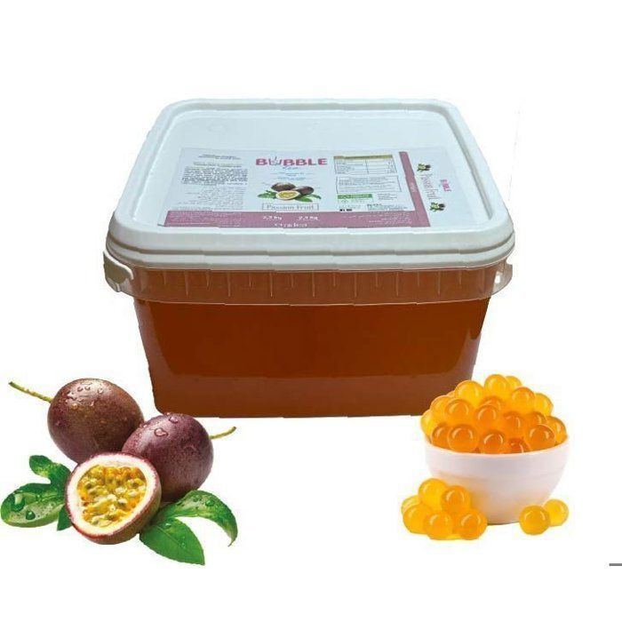 Bubble – Perles de Fruit de la Passion (Popping Boba) – 3,2 kg