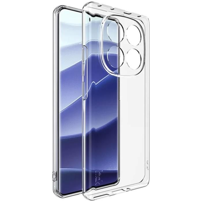 Coque Silicone Transparente pour Xiaomi Redmi Note 14 PRO Plus Pochette Cover Protection