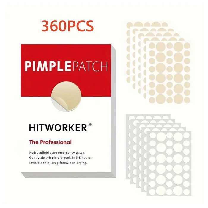 Patchs Anti-Acné à l’Huile d’Arbre à Thé – Sans Alcool ni Parfum, Lot de 360