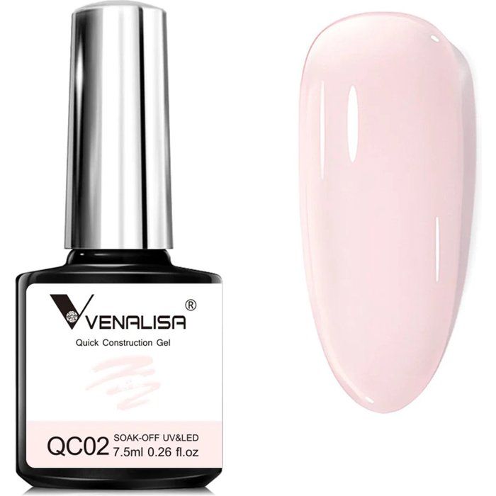 Vernis à ongles BIAB Venalisa BIAB Lilas clair - 7,5 ml -  n 2