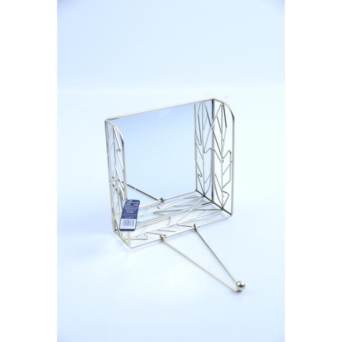 Porte-serviettes - GENERIC - MW027588 - Doré - Miroir - 20 cm