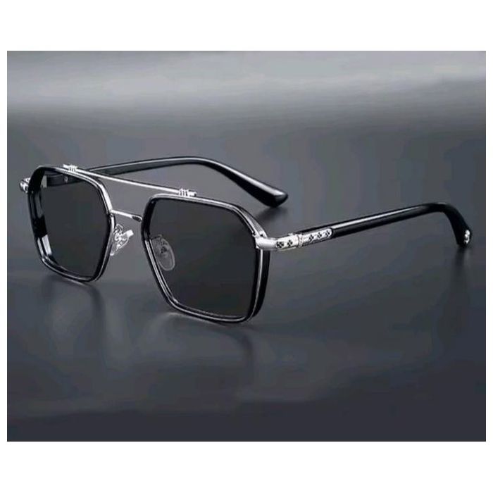 Lunettes de soleil rétro steampunk pour hommes, polarisées