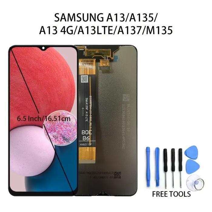 Pour Samsung A13/A135/A137 Téléphone Portable Écran Composant A13 Remplacement