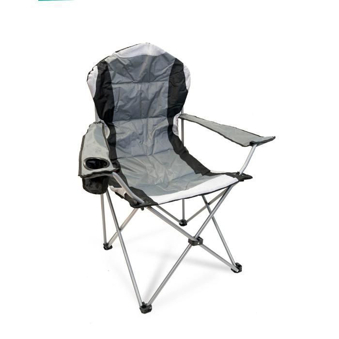 Fauteuil de camping - MARQUE - XXL - Confort optimal - Structure robuste - Pliable