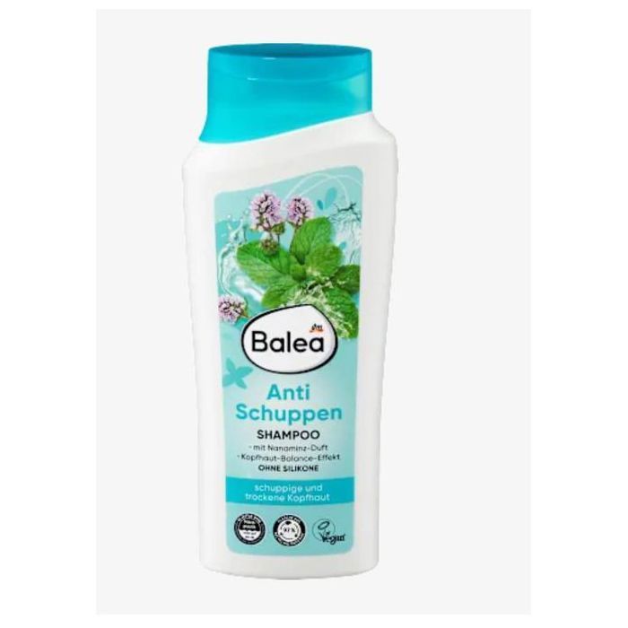 BALEA - Shampoing anti pellicule à la menthe - 300 ml