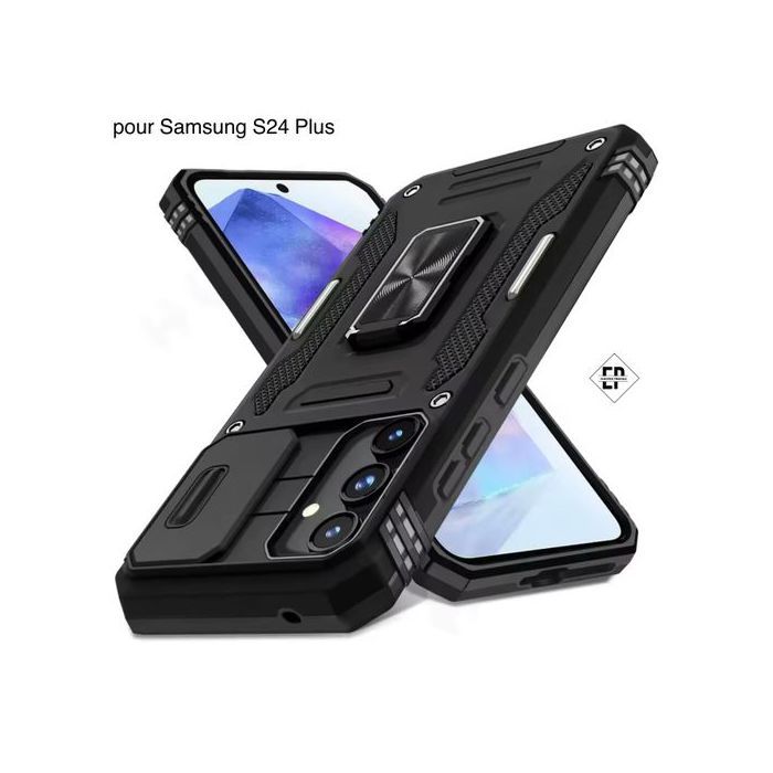 Coque Pour Google Samsung S24 Plus Antichoc+ Ring 360 Magnétique/Protection Caméra