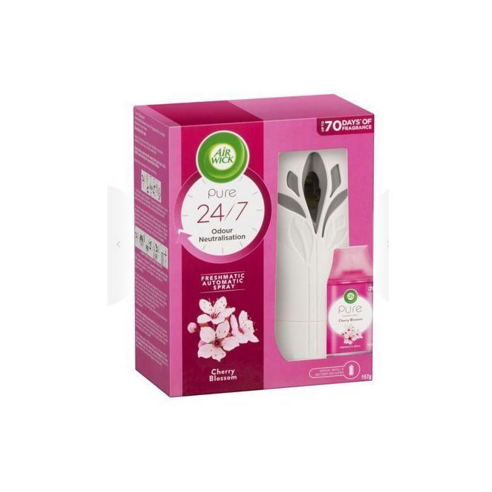 Airwick spray  Diffuseur Parfum Fresh Matic Cherry Blossom + Recharge
