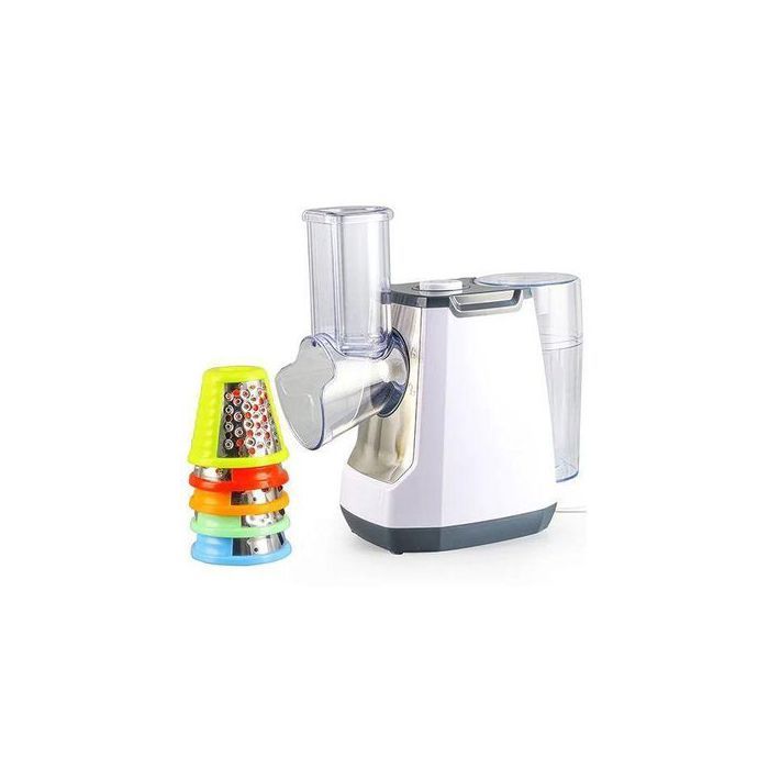 Découpe légume électrique 5 en 1 pour légumes, fruits et frommage