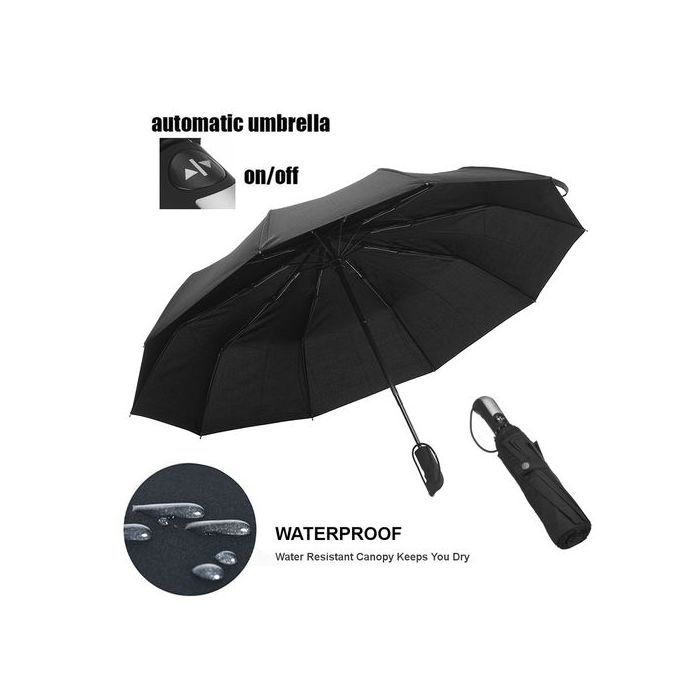 Parapluie Automatique Pliable Anti-tempête Renforcé