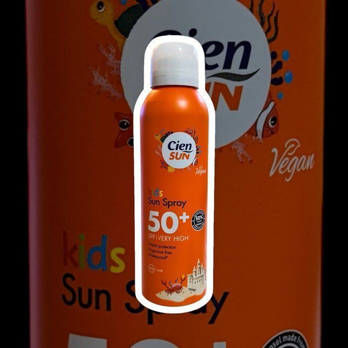 spray solaire enfants – Spray Solaire Hydratant SPF 50+ – 200 ml - CIEN SUN