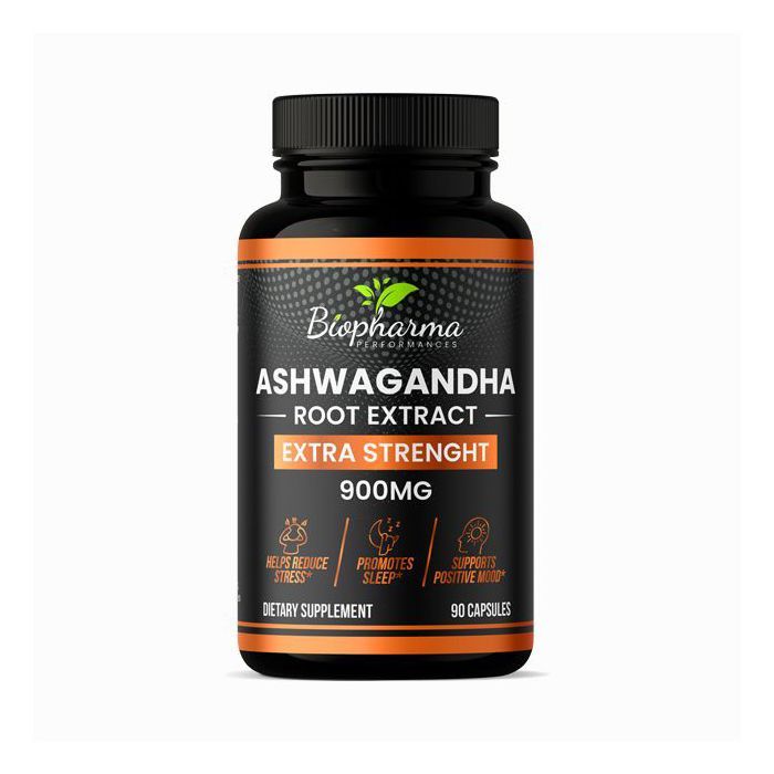 Ashwagandha 900mg - Biopharma Performances 90 Capsules