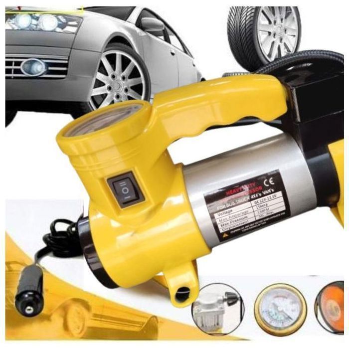 Gonfleur de pneu robuste portable / compresseur d'air de voiture