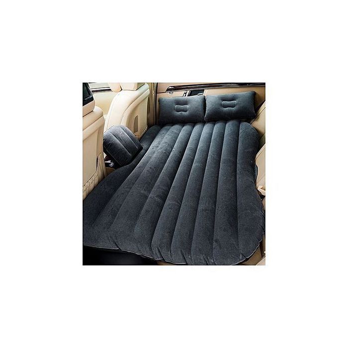 Matelas Gonflable De Voiture Avec 2 Oreillers Et Gonfleur électrique 12V