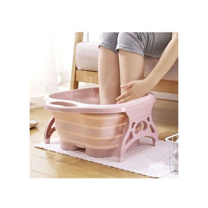 Bassin de massage des pieds - Non spécifié - Pliable - Confortable - Pour adultes - Mixte