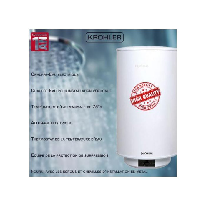Chauffe Eau Électrique 50 L