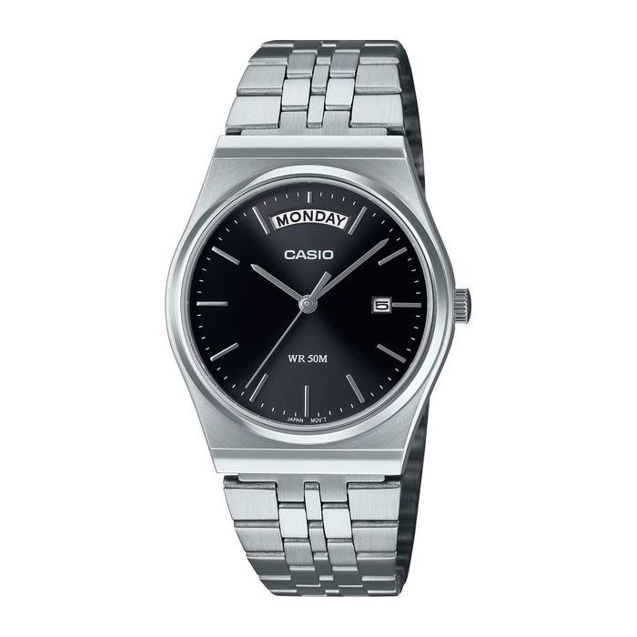 Montre classique - Casio - MTP-B146D-1AV - Acier inoxydable - Étanche 50m - Quartz