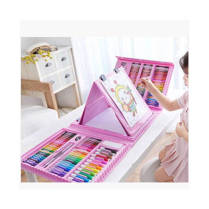 Mallette de Dessin Complète pour Enfants – 208 Pièces