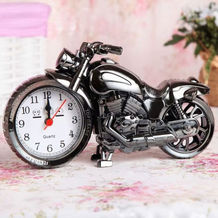 Réveil Moto Créatif 3D – Design Original & Fonctionnel