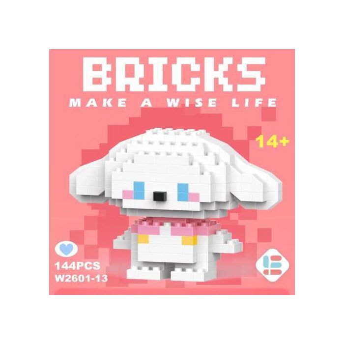 Bricks Mini Blocs de Puzzle pour Adultes et Enfants Jouets Empilables CINNAMOROLL Sans Box