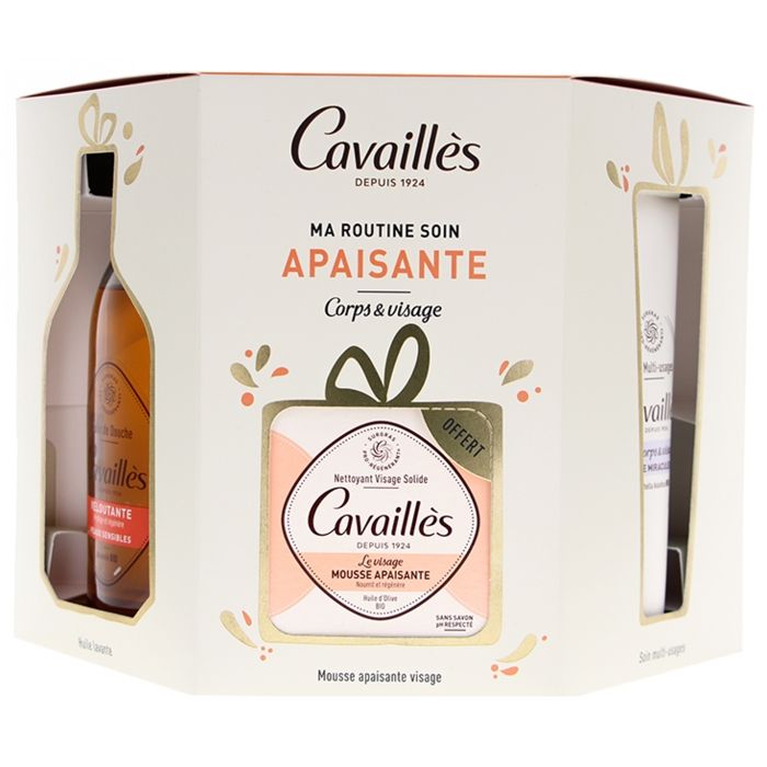 Cavaillès Ma Routine Soin Apaisante 3 Produits
