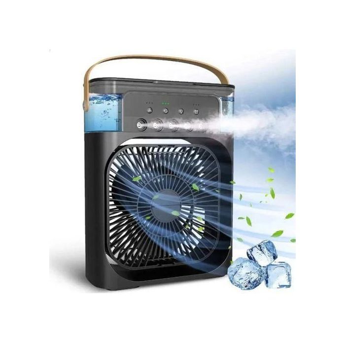 Climatiseur portable, refroidisseur d'air, ventilateur de pulvérisation 3 vitesses.
