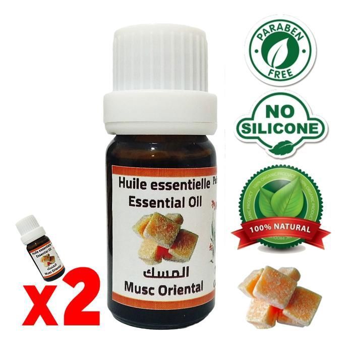 Huile Essentielle de Musc Orientale Musk L'Élixir de l'Orient Essence fragrance 100% naturelle 20ml