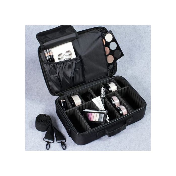 Mallette de rangement multicouche, trousse de maquillage professionnelle, sac à cosmétiques, valise de grande capacité