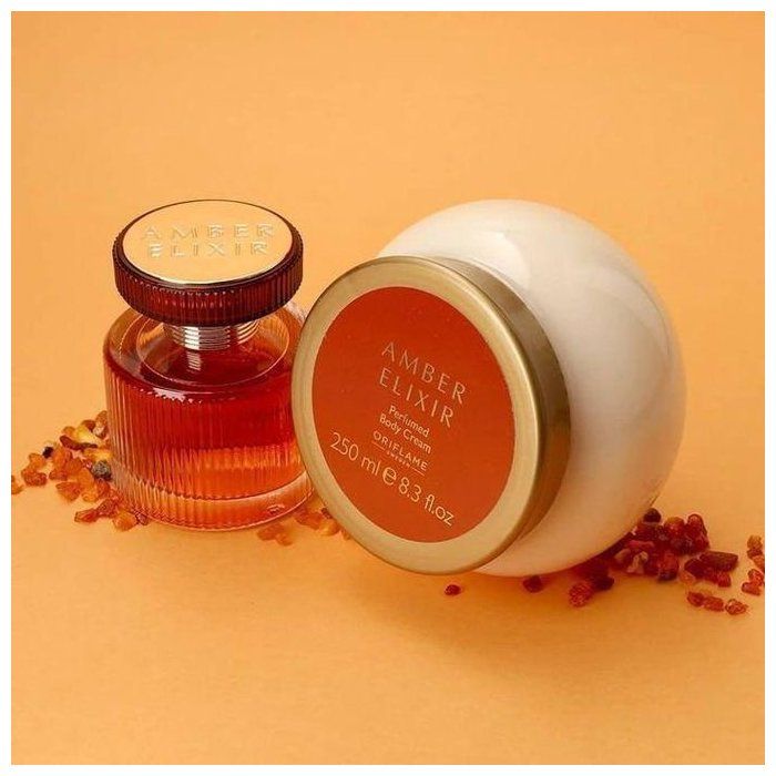 Pack Amber Elixir - Amber Elixir - Eau de Parfum 50 ml - Crème hydratante 250 ml - Femme - Parfum doux