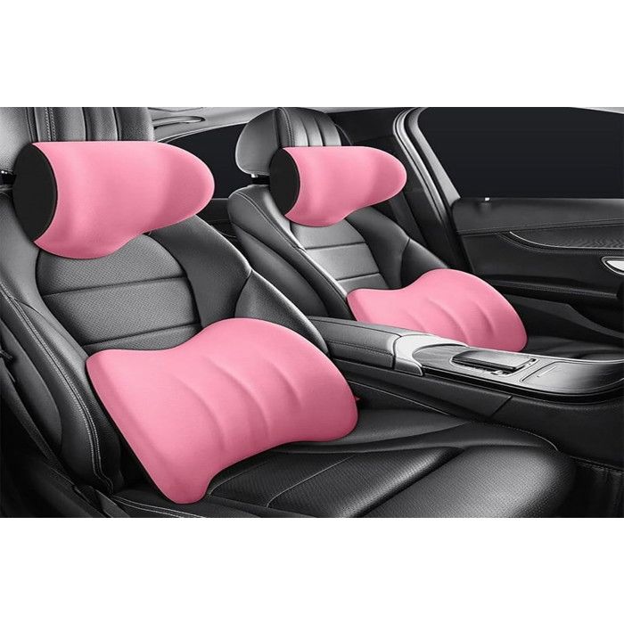 Coussin de soutien lombaire pour appui-tête de voiture, coussin de soutien lombaire pour dossier de voiture