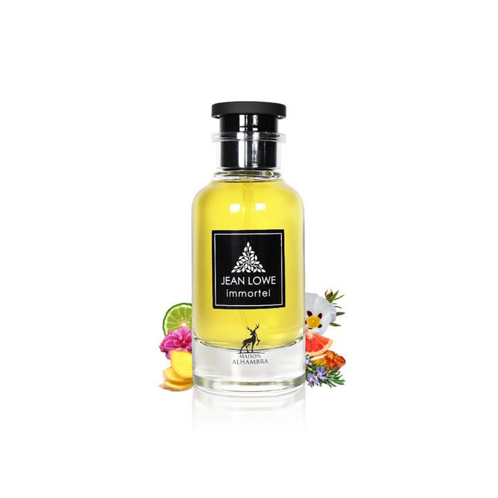 Eau de parfum - Maison Alhambra - Jean Lowe Immortel - 100 ml - Fraîche - Agrumes - Aromatique