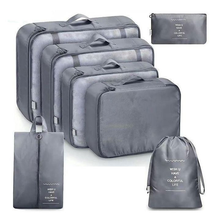 7 Sacs de Rangement pour Valise Organisateur de Voyage Multifonction