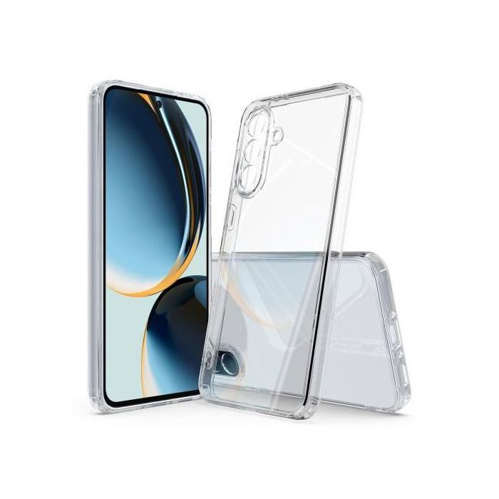 Coque Pour Samsung Galaxy A56 en TPU acrylique anti-rayures (transparente)