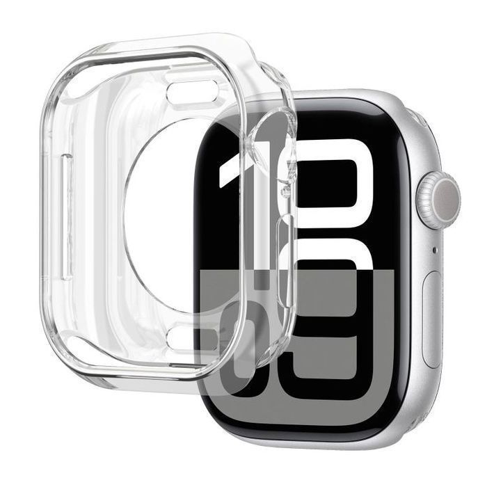 Étui transparent pour Apple Watch Ultra 1 2 49MM housse de pare-chocs entièrement en TPU