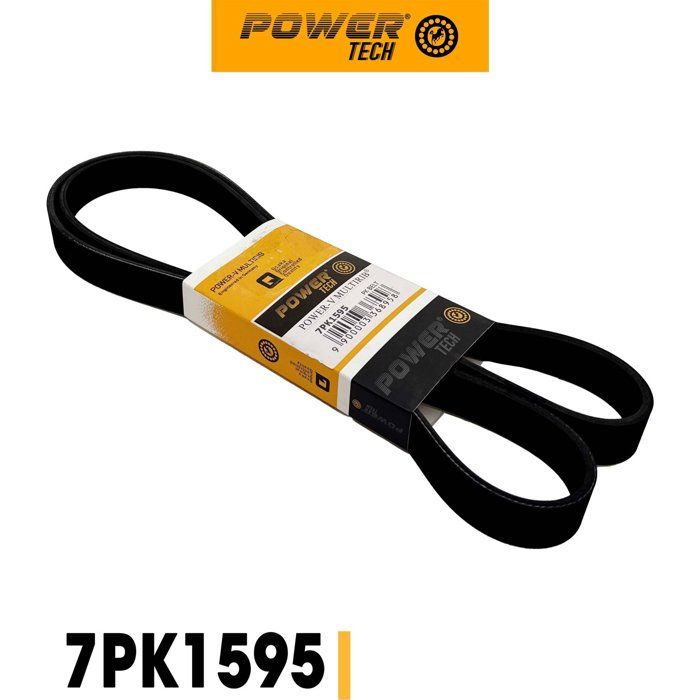 POWERTECH 7PK1595 – COURROIE TRAPEZOIDALE A NERVURES (POLY-V)