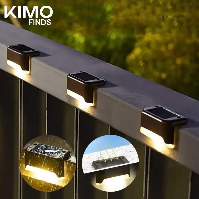 Lampe Solaire - KIMO FINDS - Pack de 4 pcs - Éclairage Jaune - Écologique - LED  KIT PHOT
