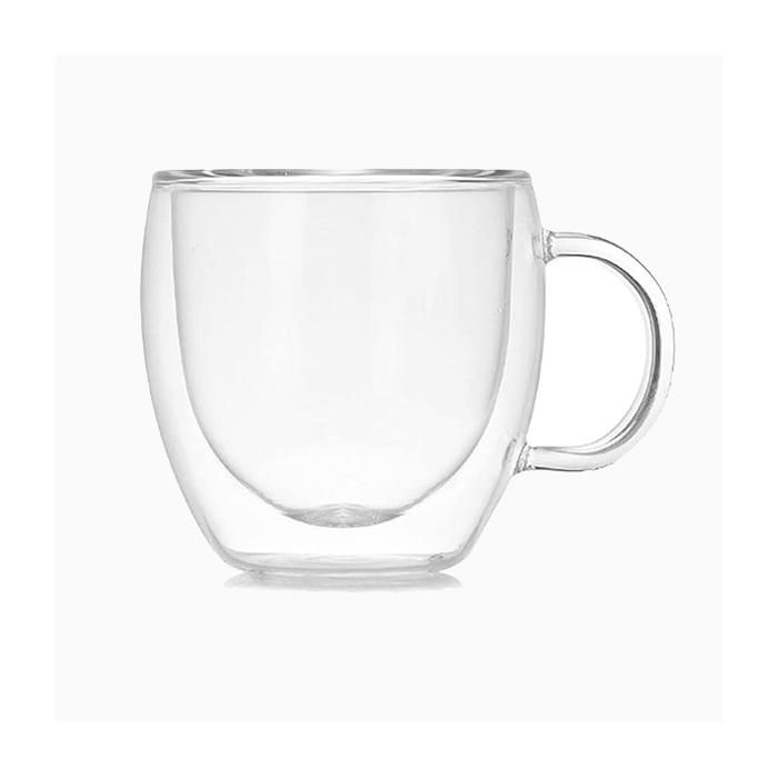 Set de 2 Verres à café 150 ml à double paroi KAE1699_MJ - Transparent