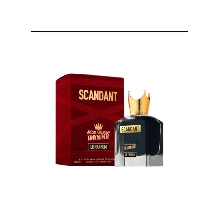 Eau de Parfum - Fragrance World - Scandant John Gustav Homme - 100ml - Oriental - Ambré - Gourmand