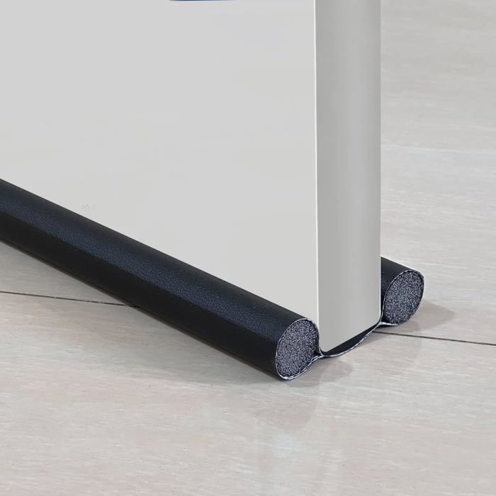 Bas de Porte Double Isolant,  90cm  , Gris