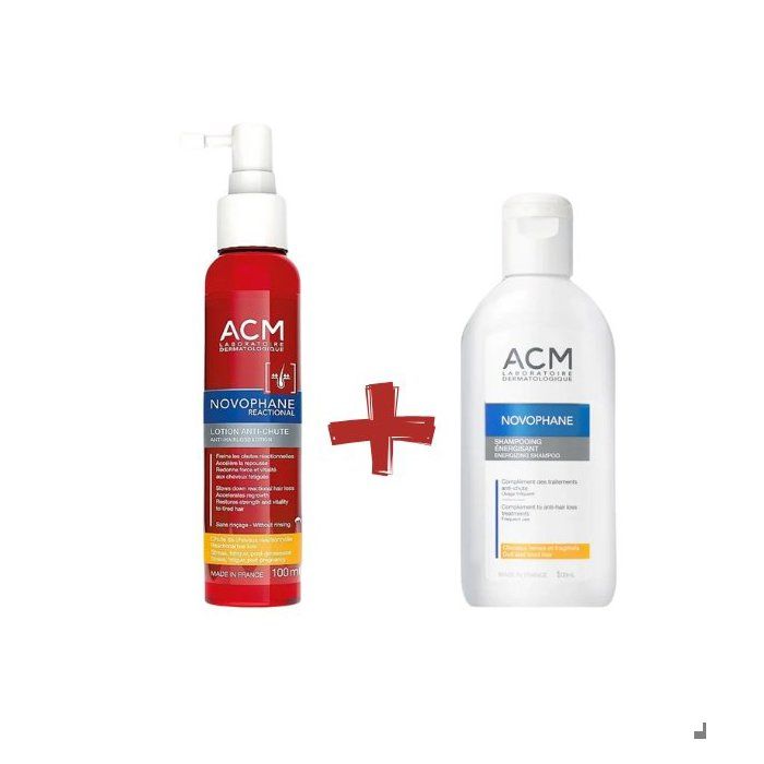 Lotion Anti-Chute - ACM - Novophane - 100ml - Shampooing Énergisant - Cheveux Fragiles