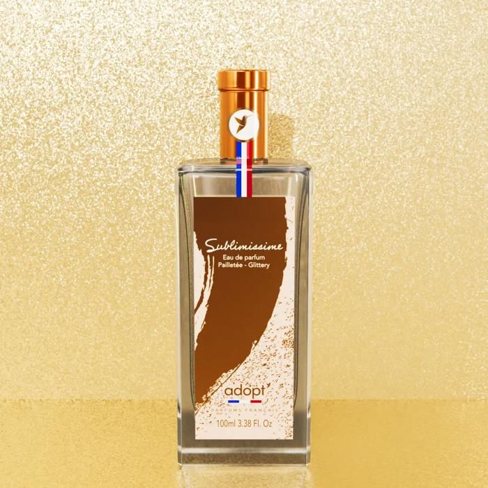 Eau de Parfum - SUBLIMISSIME - Pailletée - 100 ML - Notes de poire et jasmin - Formule végane
