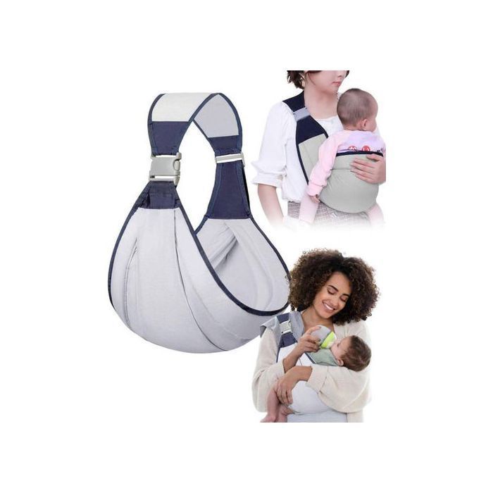 Porte-Bébé en Tissu à Mailles, Support réglable pour bébé - Couleur Aléatoire