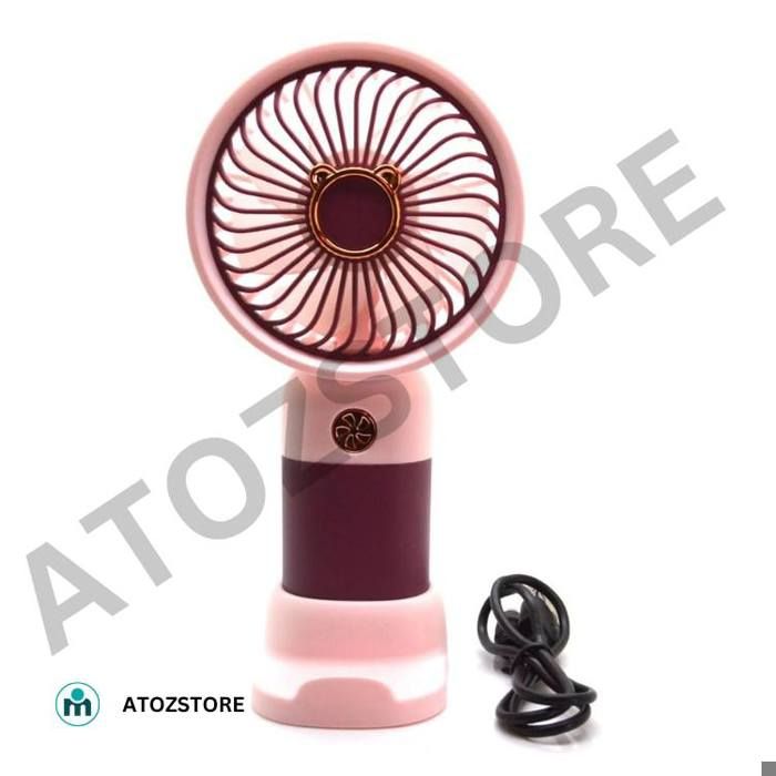Mini Ventilateur Portatif USB Rechargeable DianDi, Couleur aléatoire